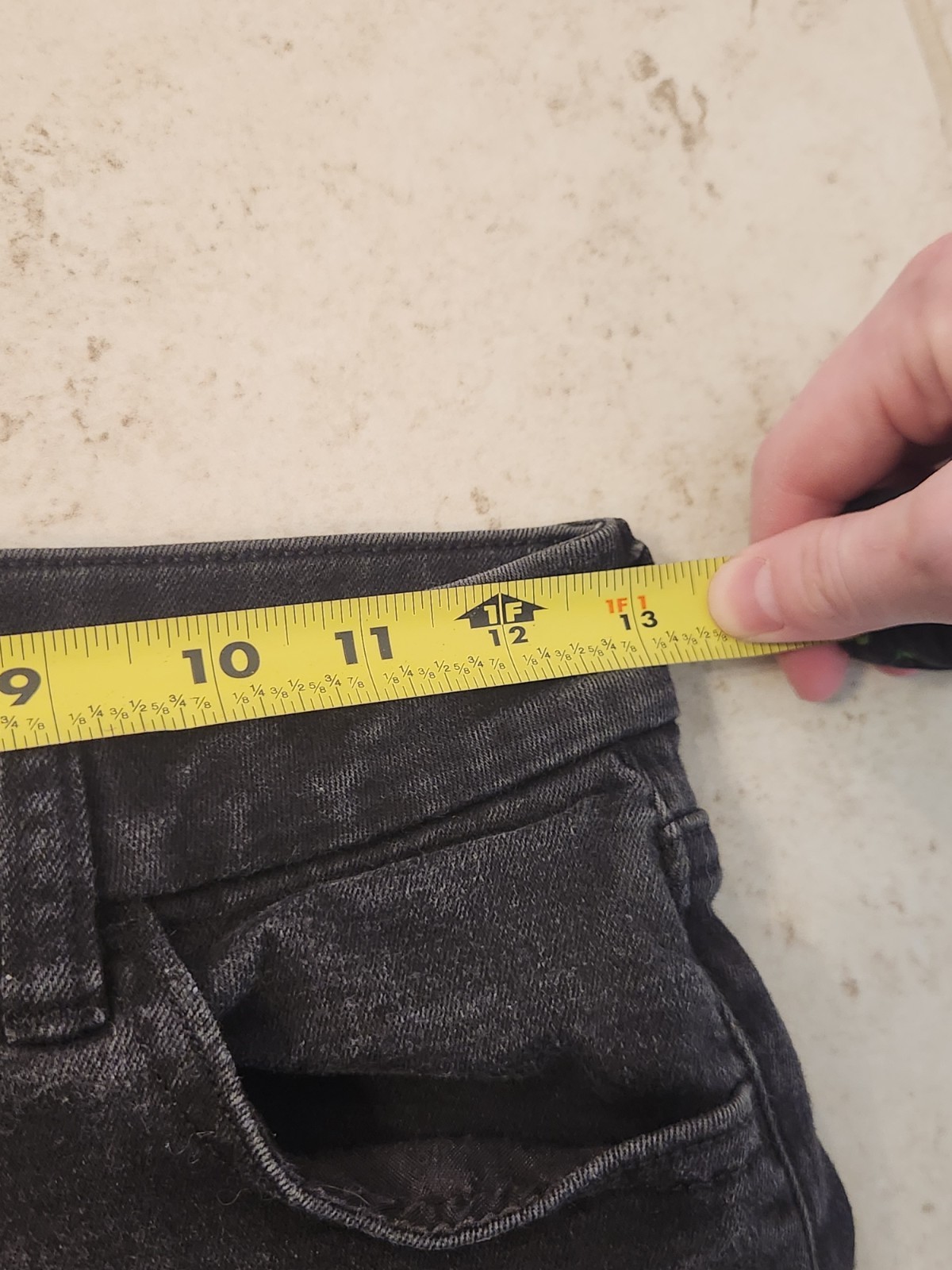 American Eagle Black Jeans Skinny High Rise Super Stretch Size 6 #G880