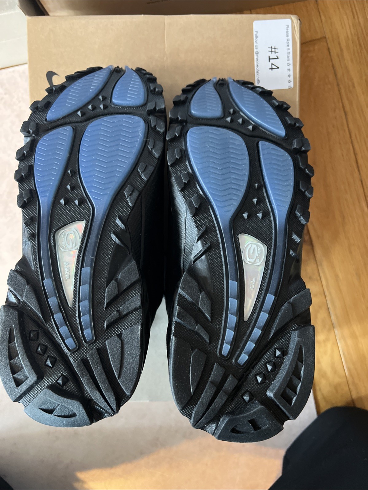 New Size 6M/7.5W Nike Air Terra Hot Step x NOCTA Drake Black/Chrome