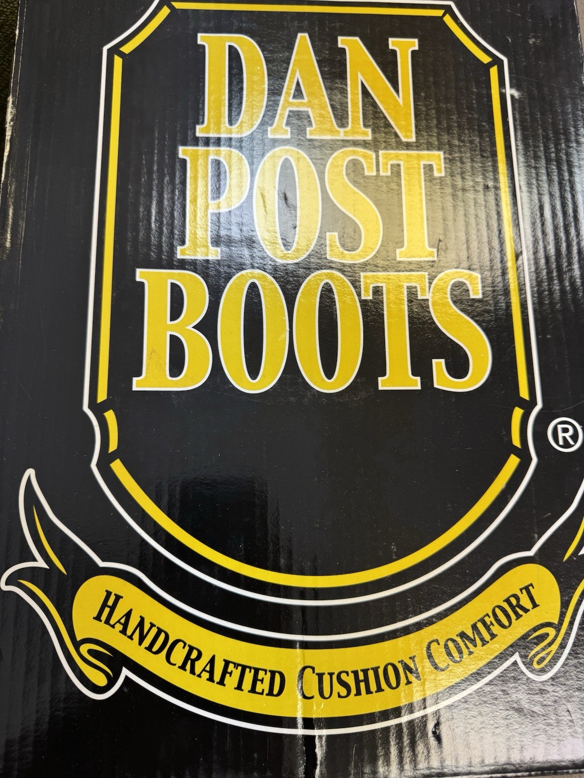 Dan Post 8.5 EW Vintage Black Cherry Braided Laced Leather Cowboy Boots