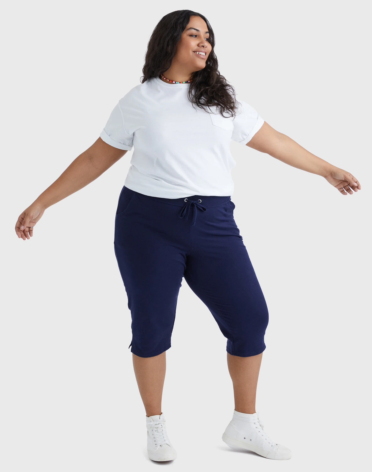 Just My Size Capri French Terry Womens Plus Your Choice 4 Colors & sz 1x to 5x