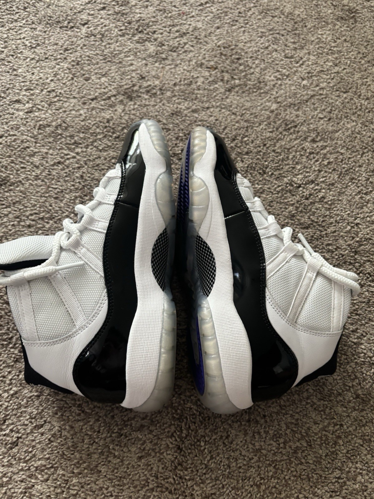 Jordan Air Jordan 11 Retro GS Concord White/Black 4.5Y 2018 378038-100