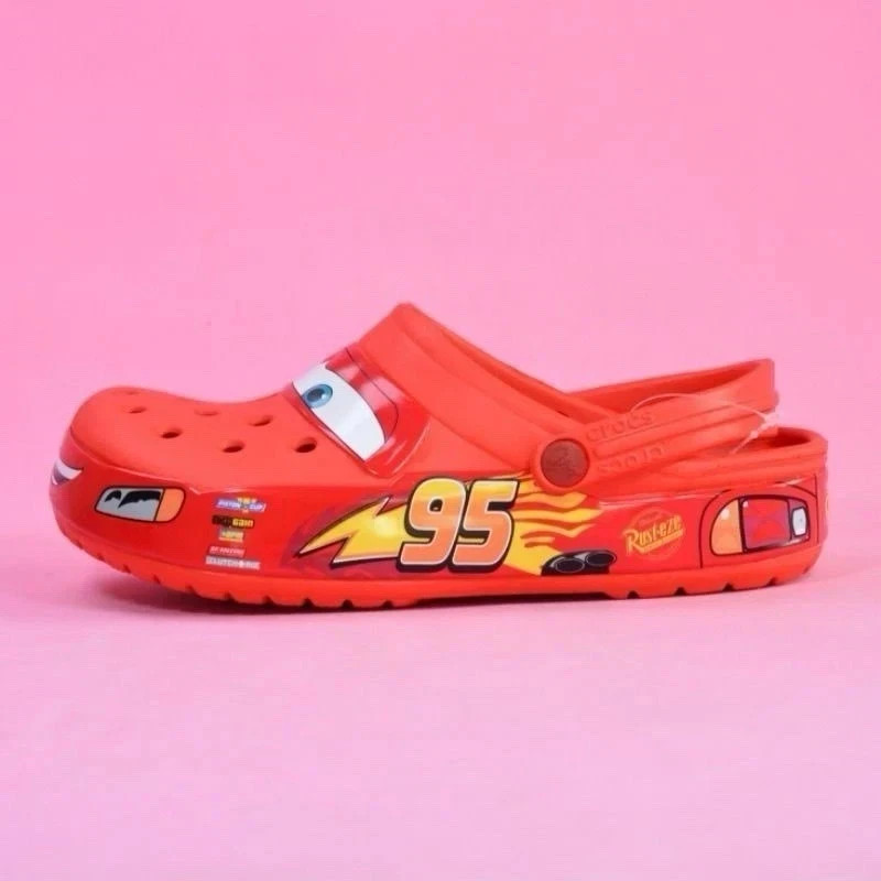 NEW Crocs Lightning McQueen Clog Adult Shoe Limited Classic No Lightup