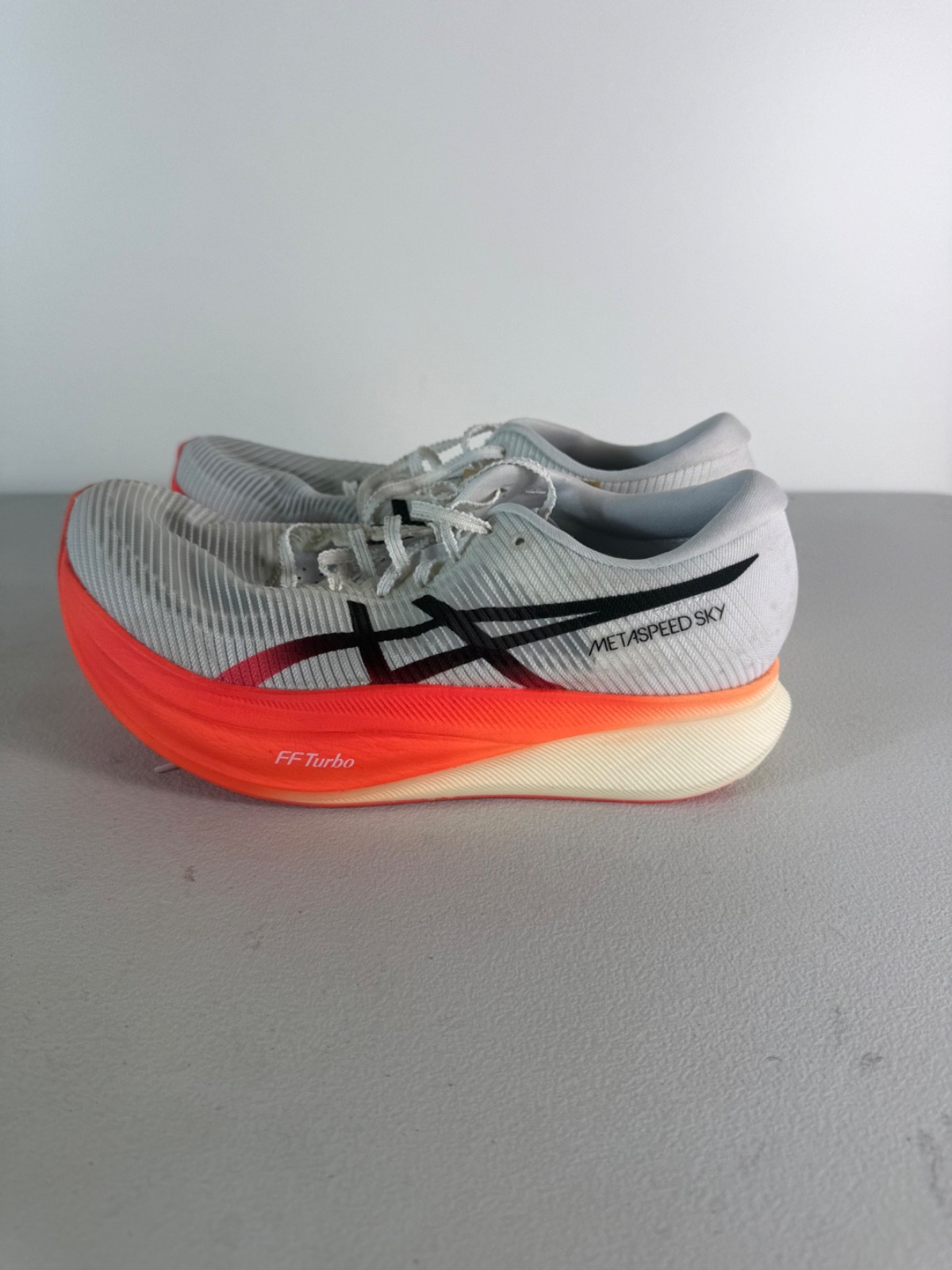 Asics Metaspeed Sky Sneakers Mens Size US 7.5 UK 6.5 EU 40.5 White Red NWT