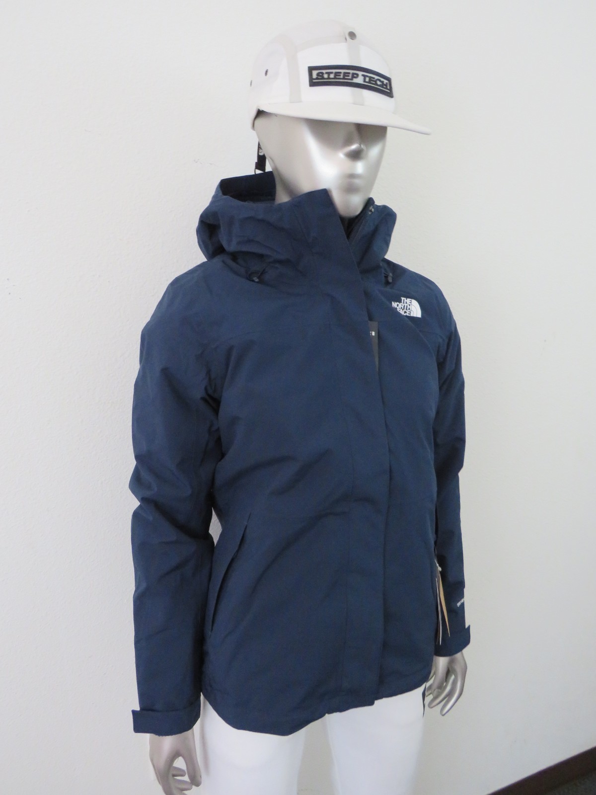 Womens The North Face Toro Peak Triclimate 3 in 1 Fleece Waterproof Jacket Navy