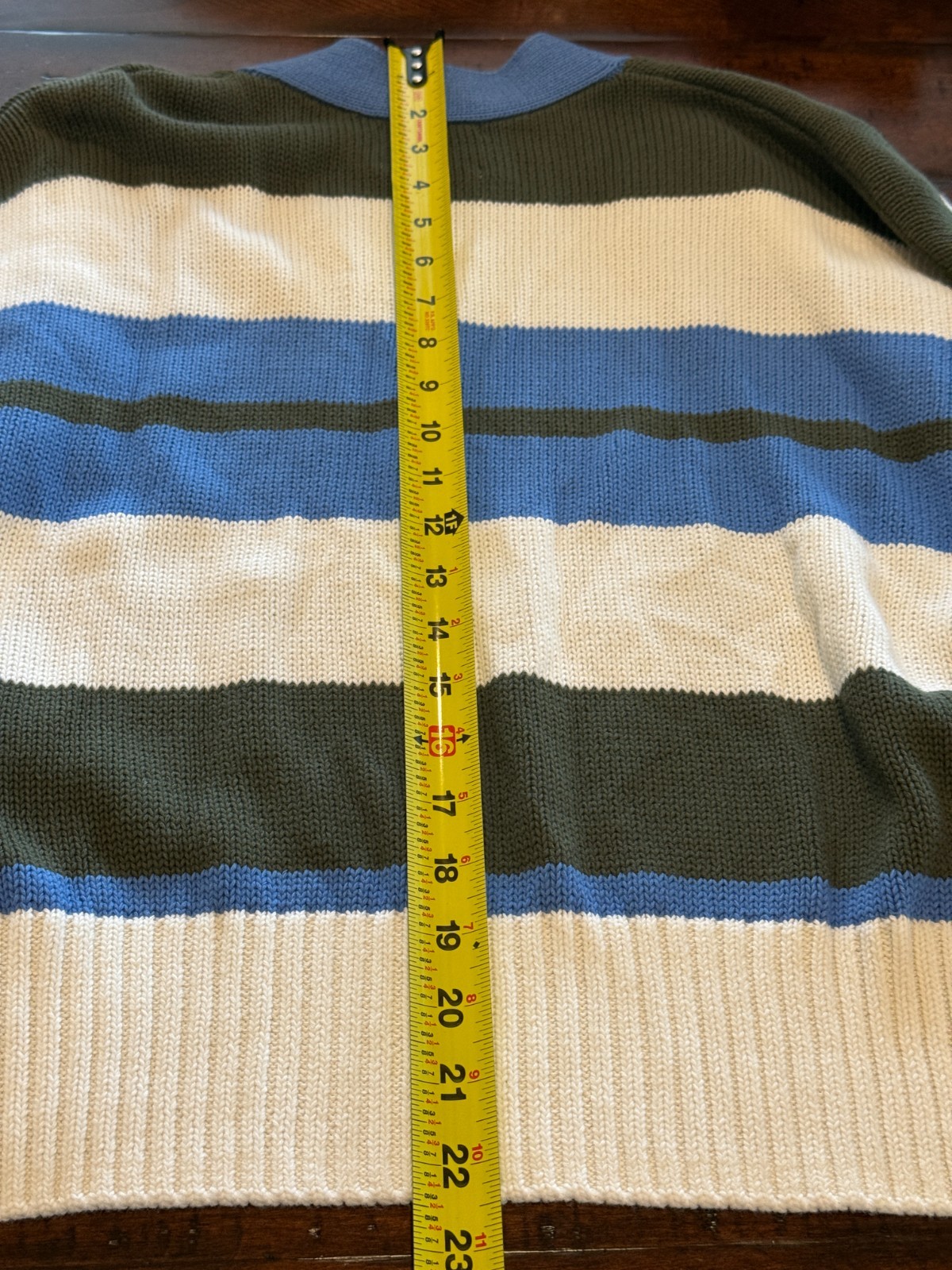 Stitches + Stripes: Alba Open Cardigan – Cornflower Combo Size Small MSRP $108