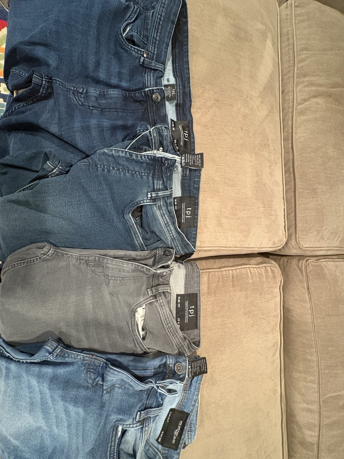 The Perfect Jean. 4 Pairs 33×30