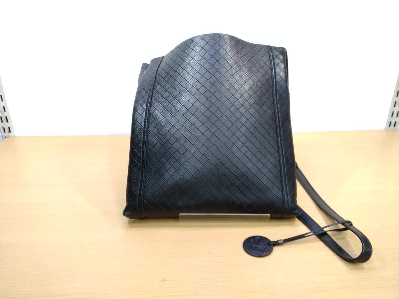 BOTTEGA VENETA Shoulder Bag Black 10.6 inch