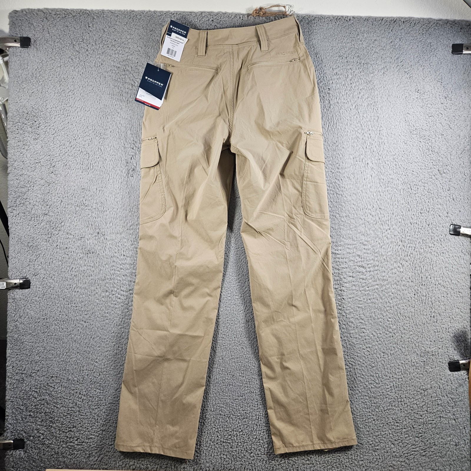 NEW Propper Lightweight Tactical Pants Women Khaki Size 2 Inseam 34