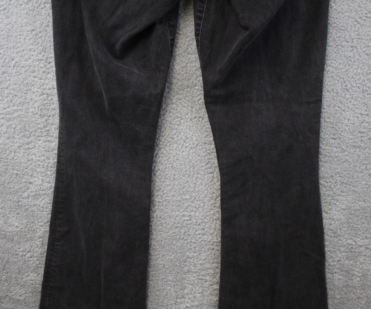 GAP 1969 Black Resolution Skinny Flare High Rise Stretch Women’s Jeans 33 T