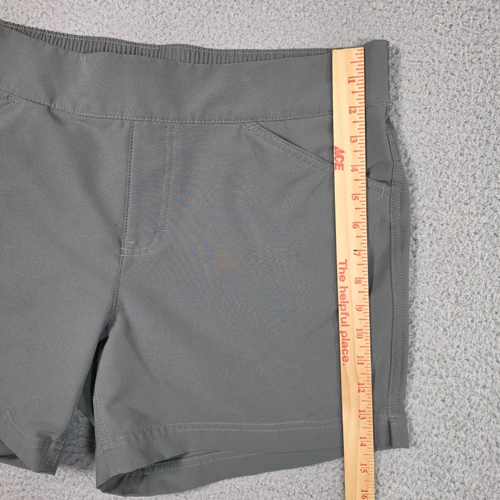 Dickies Cooling Temp IQ Cargo Shorts 12 Gray Stretch Utility Performance Golf