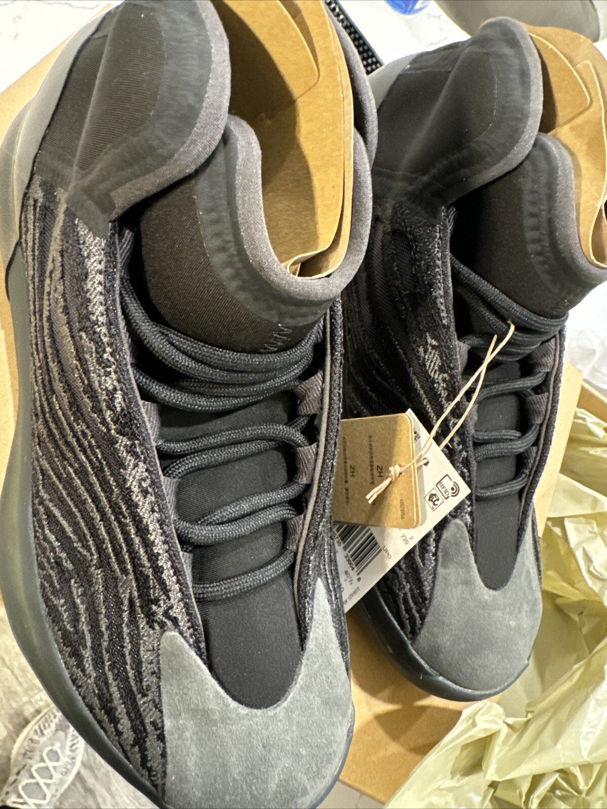 Adidas Yeezy QNTM Men’s Shoes Onyx GX1317 7.5