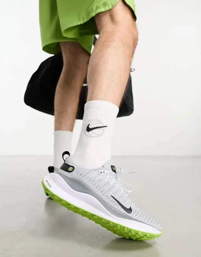 Nike ReactX Infinity Run 4 Gray Mens Running DR2665-002 NEW Multi Sz