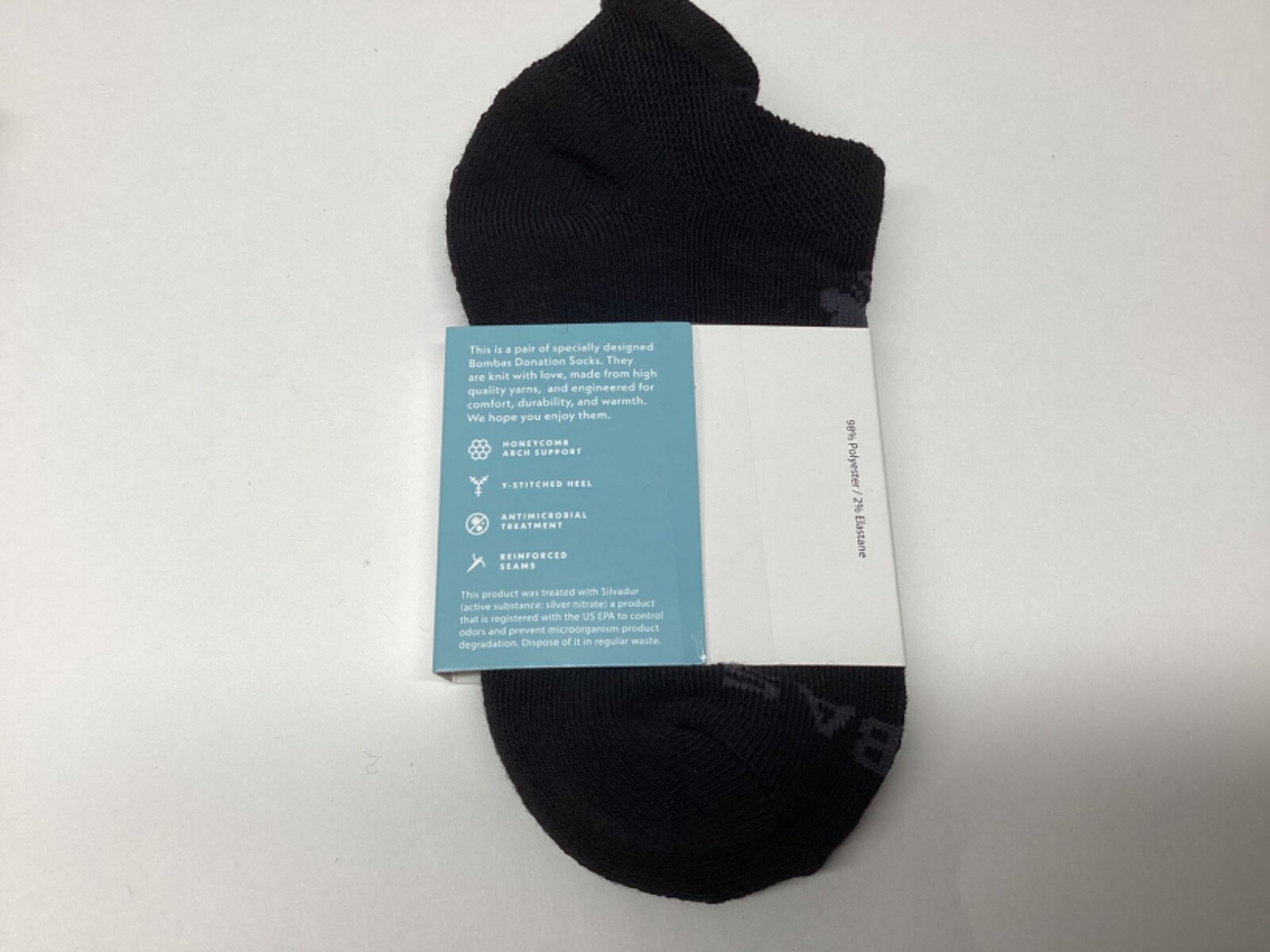 (7 PAIRS) BOMBAS Socks Womens Size SMALL Ankle Arch Support -NEW-