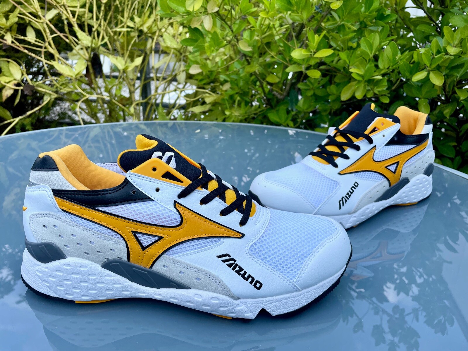 Mizuno Mondo Control White Yellow (2020) EUR 44.5 US 11 UK 10 D1GA201174