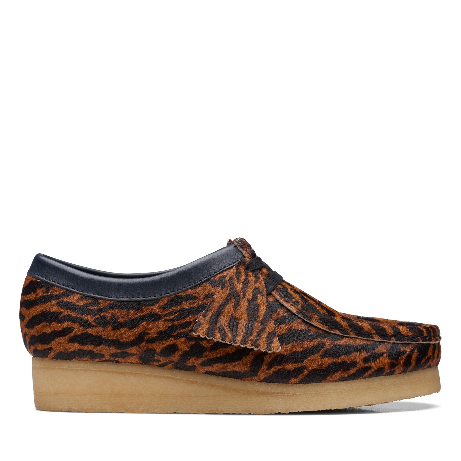 Clarks Wallabee 26169920 Womens Brown Oxfords & Lace Ups Casual Shoes