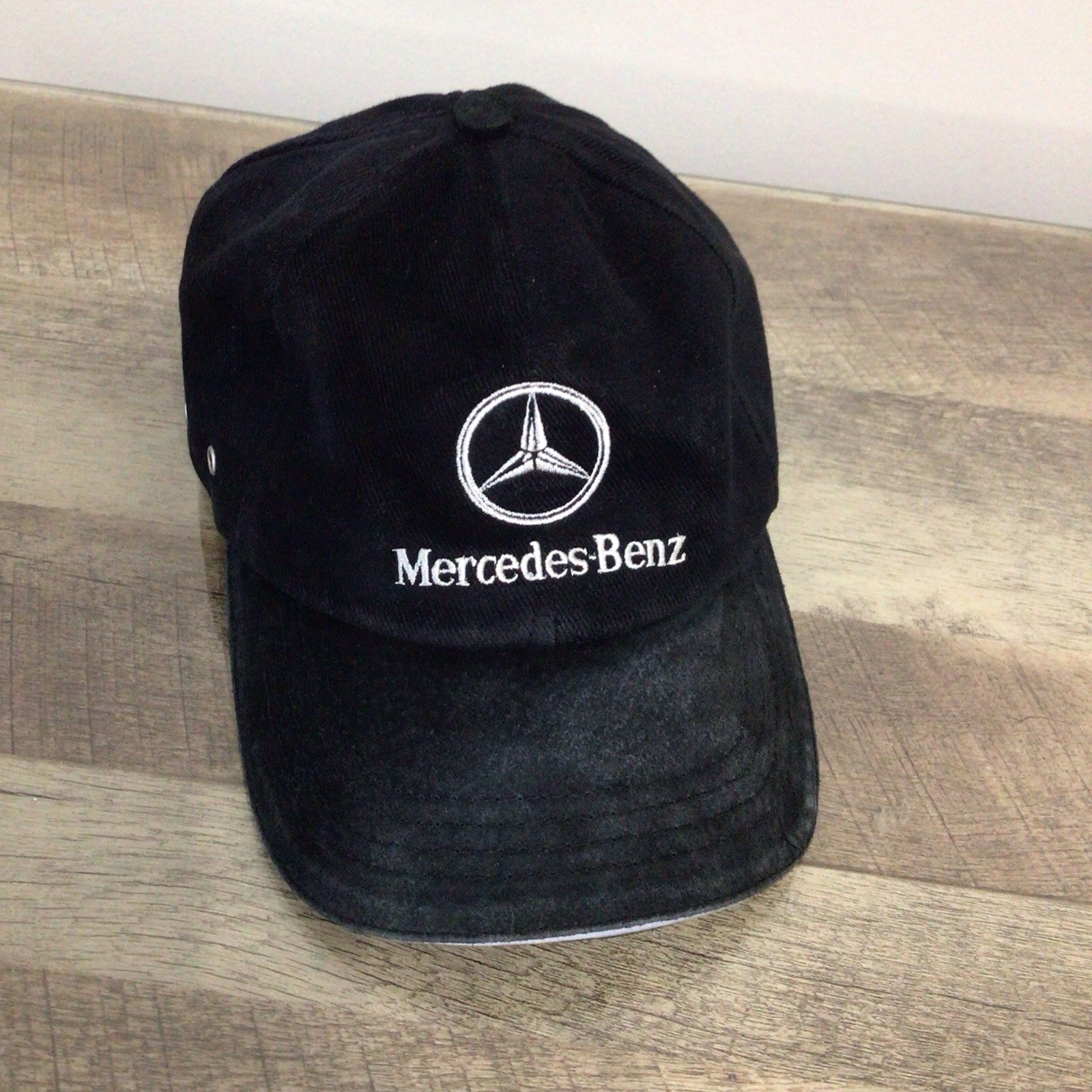 Mercedes-Benz Hat Black Vintage Baseball Cap Embroidered Logo
