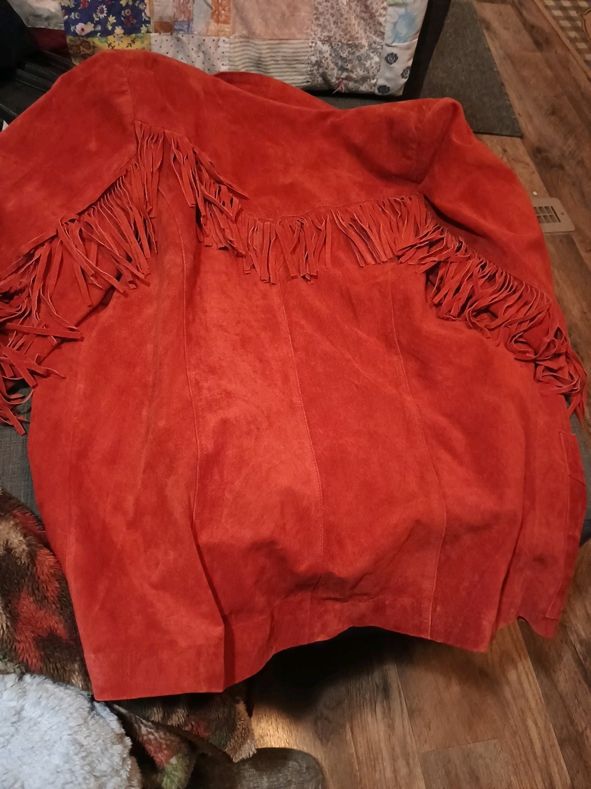 Denim & Co. Red Jacket Medium. Vintage In very Good Shape. No Rips Or Wear.