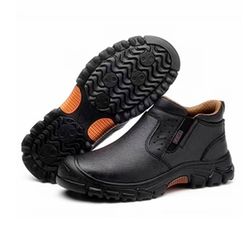Mens Waterproof best work boots Composite toe Safety Shoes Non Slip Boots