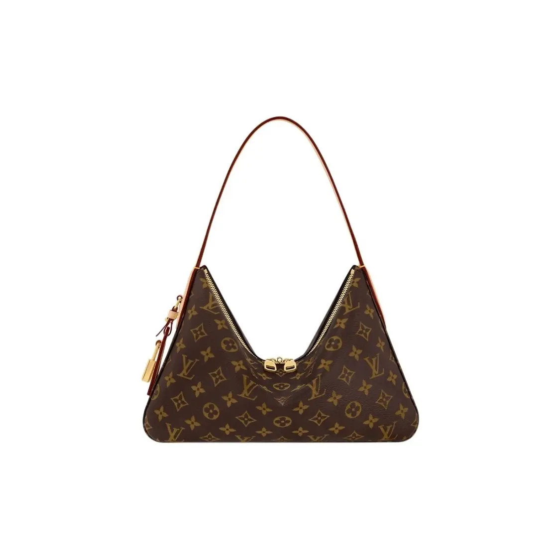 LOUIS VUITTON SLOUCHY Slouchy Handbag Shoulder Bag Small Women’s 13×3.5×8.6 in