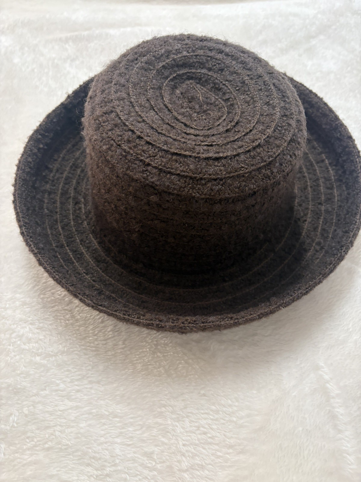 Vtg Toucan Collection New York Hats Bucket Sunhat Pair Tan & Chocolate