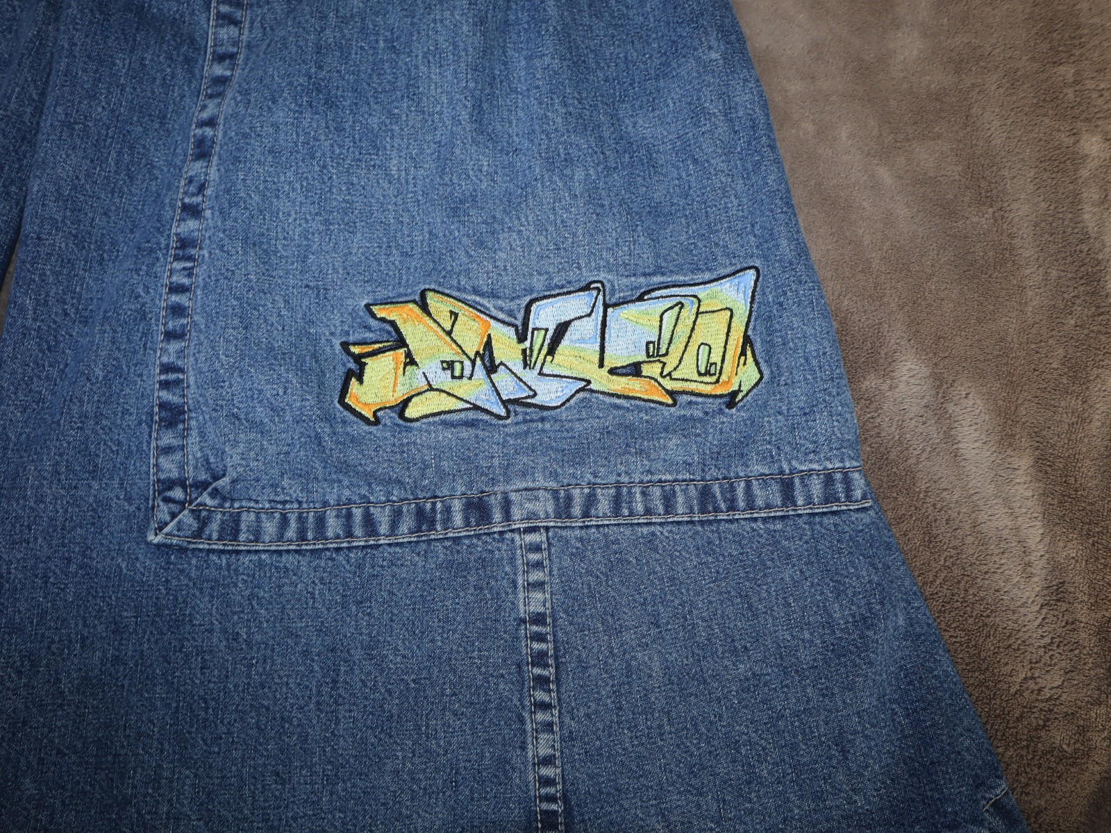 JNCO “GirlyStuff” Lishuz Vintage Jeans Size 7 #1253 – 36″ Leg Opening EXRARE