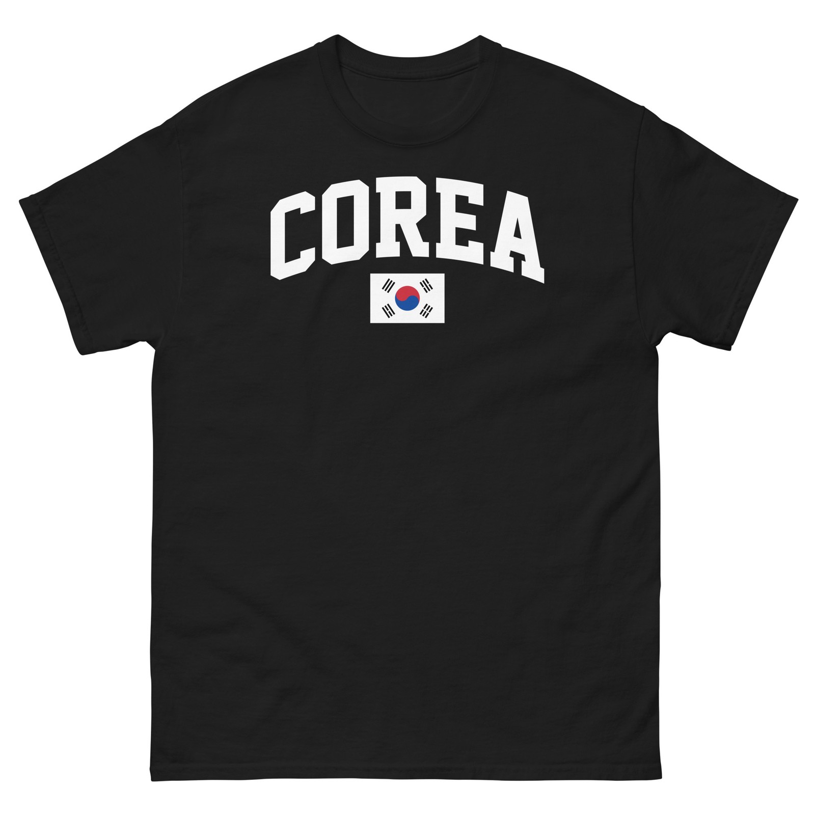 Republic of South Korea Flag Corea in Spanish Taegeukgi Unisex Classic Tee