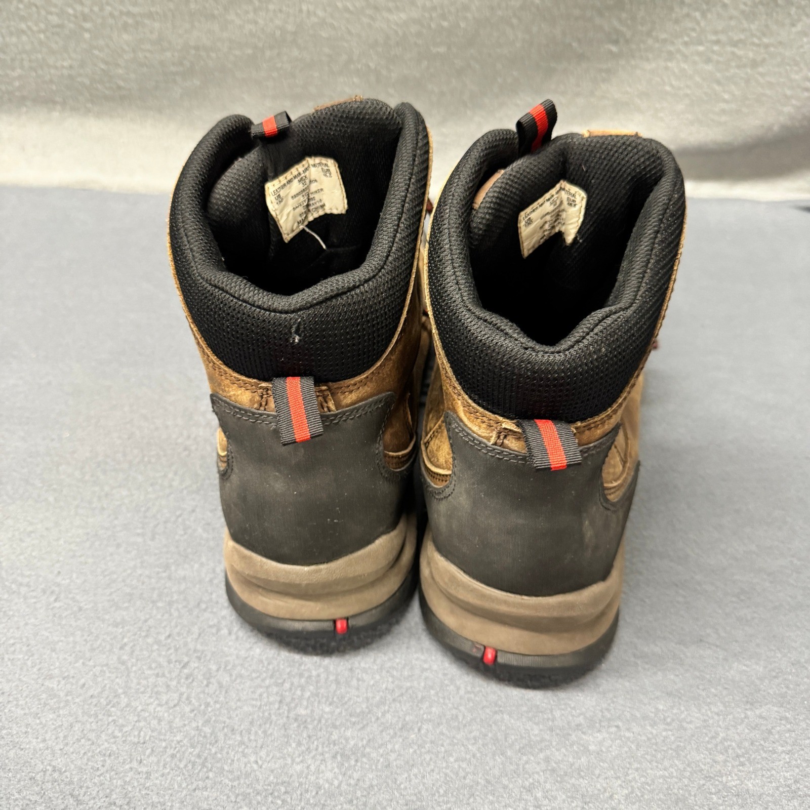 Craftsman Boots Mens 13 D Safety Toe Hiker Brown Work Leather Utility