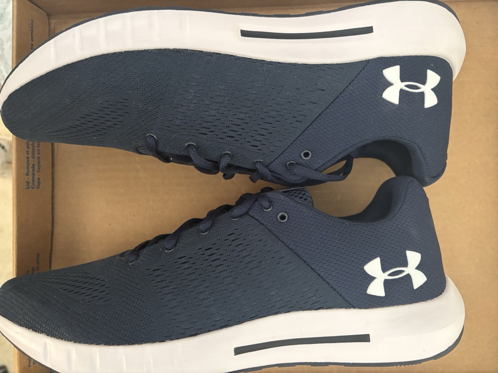 Under Armour Blue Shoes Size 12