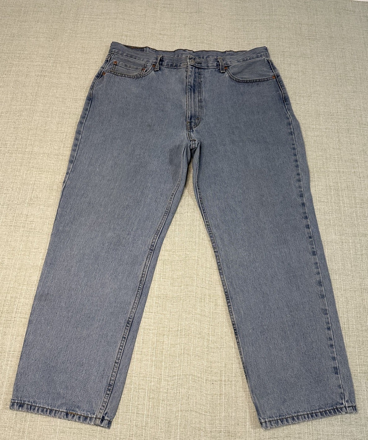 Levi’s 550 Relaxed Fit Medium Blue 100% Cotton Denim Jeans Men’s 40X30