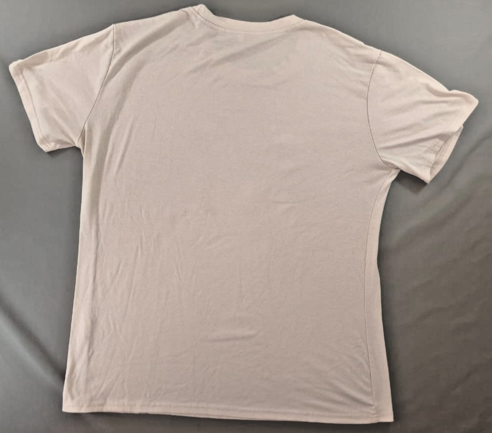 Taylor Swift TS 1989 Pop Art Graphic Fan Tee Cream Beige Swiftie Gift Size L