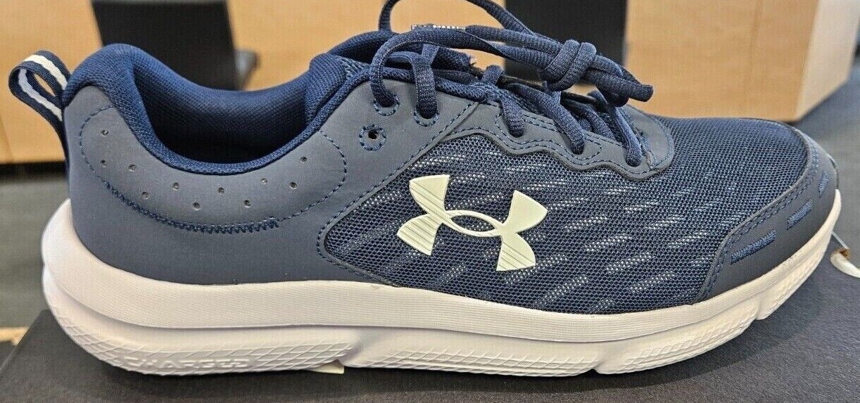 Under Armour Men’s Charged Assert 10, Academy/White – 3026175-400