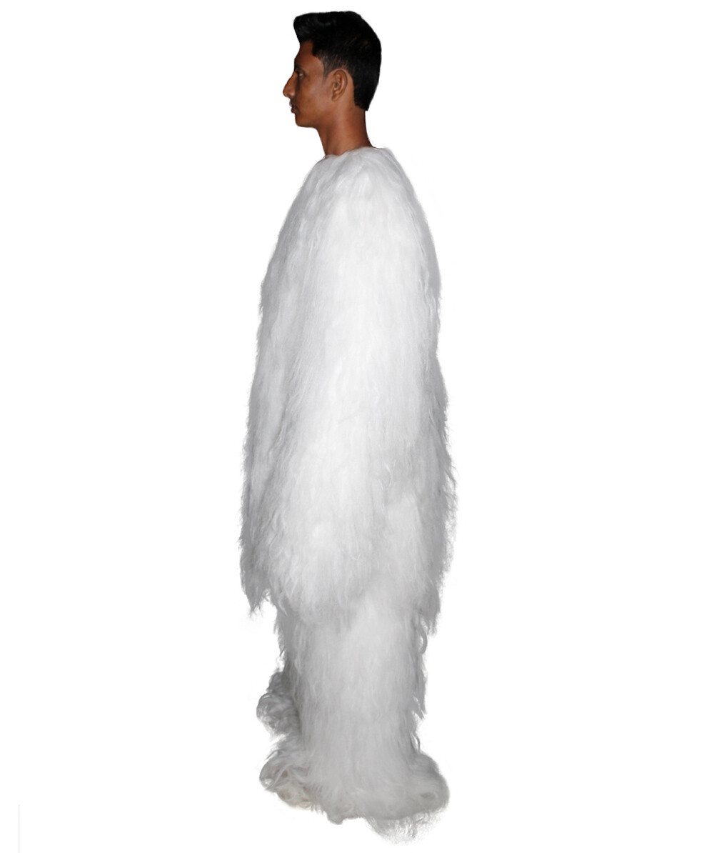 Unisex Hairy Warrior Mountain Bigfoot Yeti Costume | Ape Military Leader HC-1579