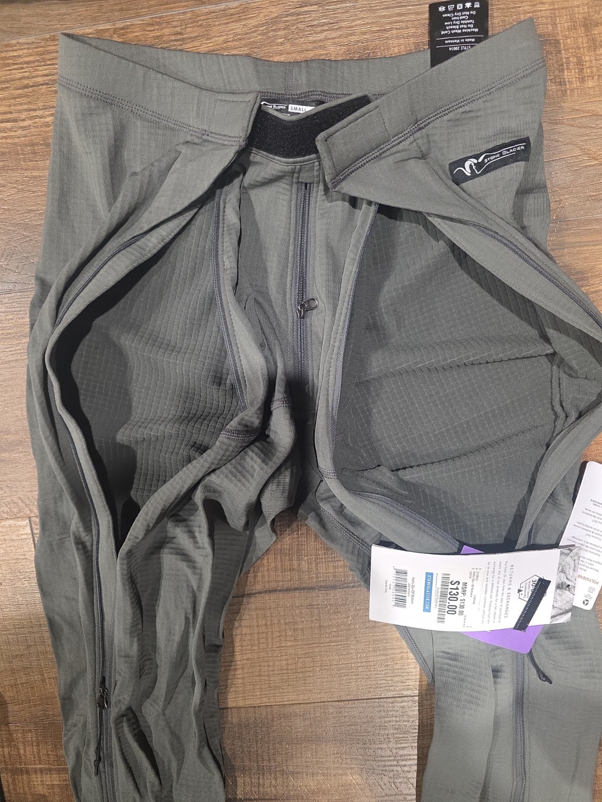 Stone Glacier Helio Zip-off Bottoms Small Granite New With Tags!