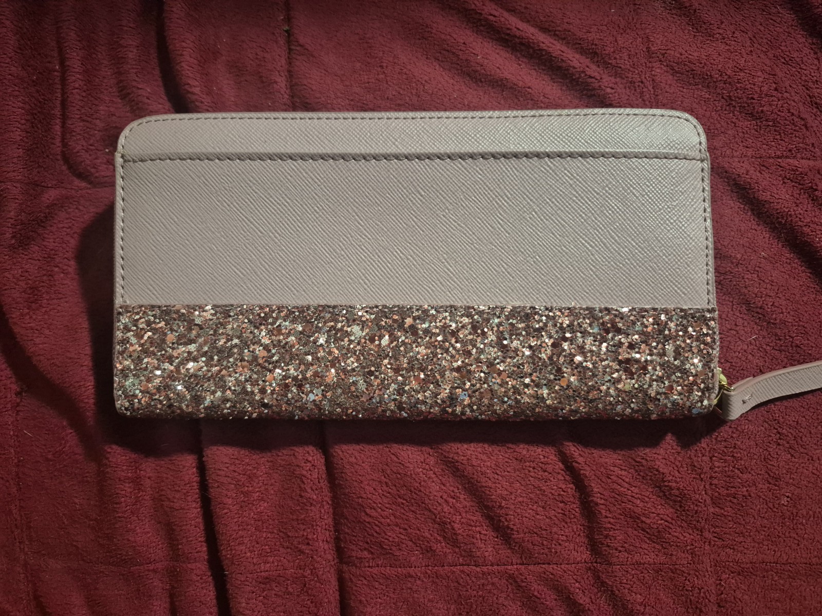 Kate Spade New With Tag Greta Court Dustypeony Wallet Msrp $189