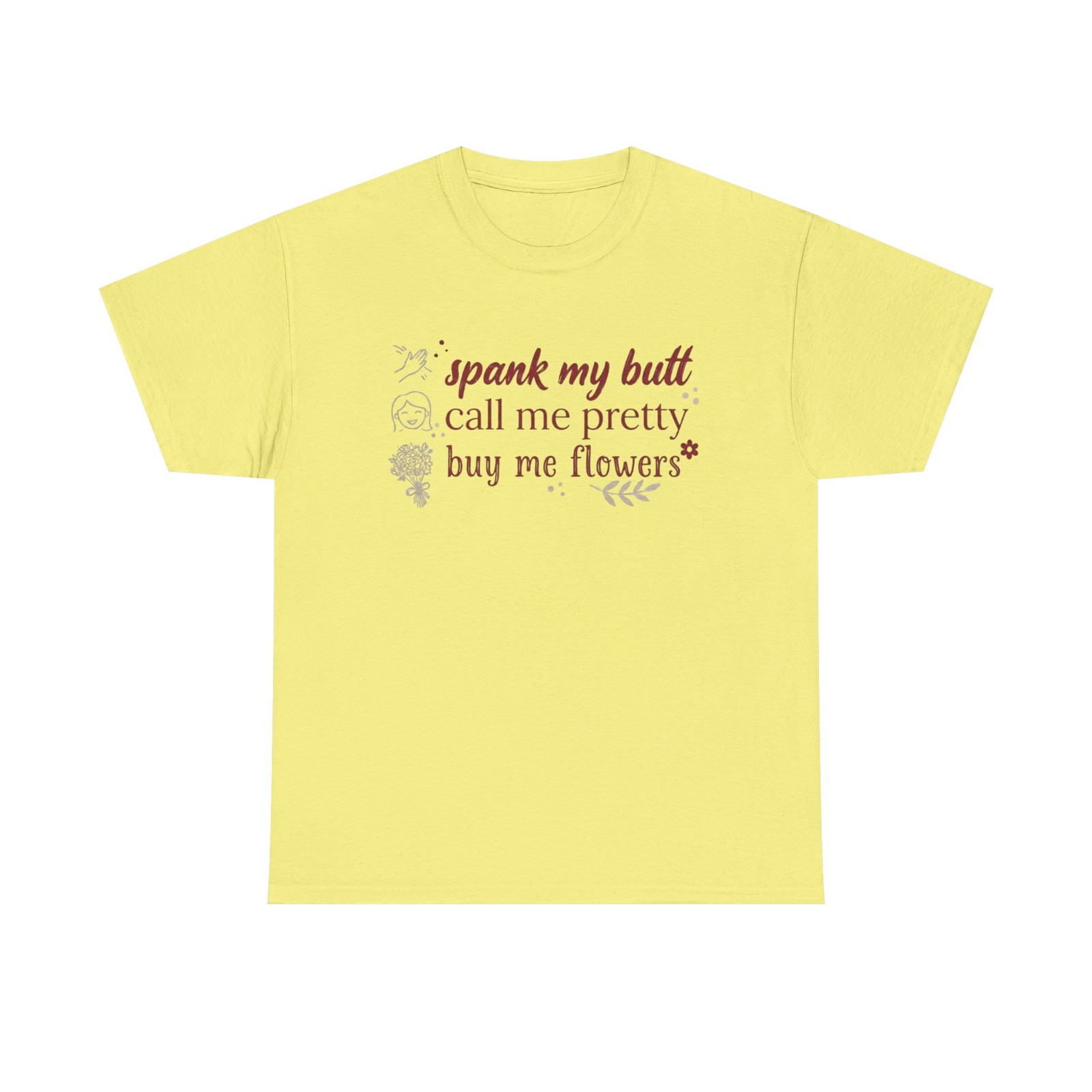 Shirts for Singles – Find Your Person – Spank me – Ladies Cotton T shirt