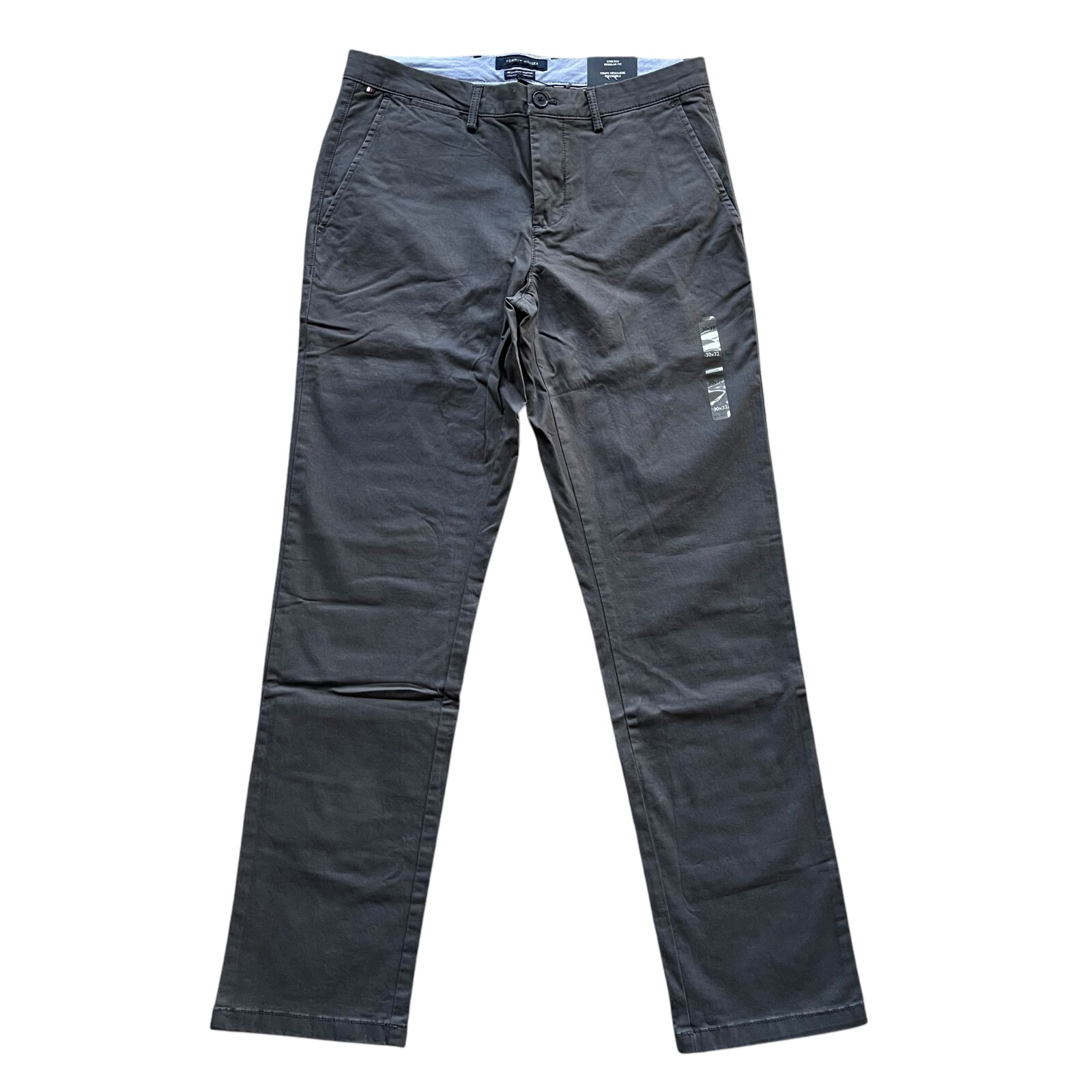NWT Tommy Hilfiger Men’s Regular Fit Straight Stretch Cotton Chino Pants All Siz