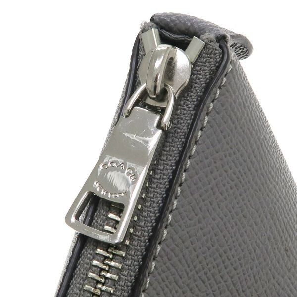 Coach Gallery Leather Tote Bag Handbag Leather Gray F79608