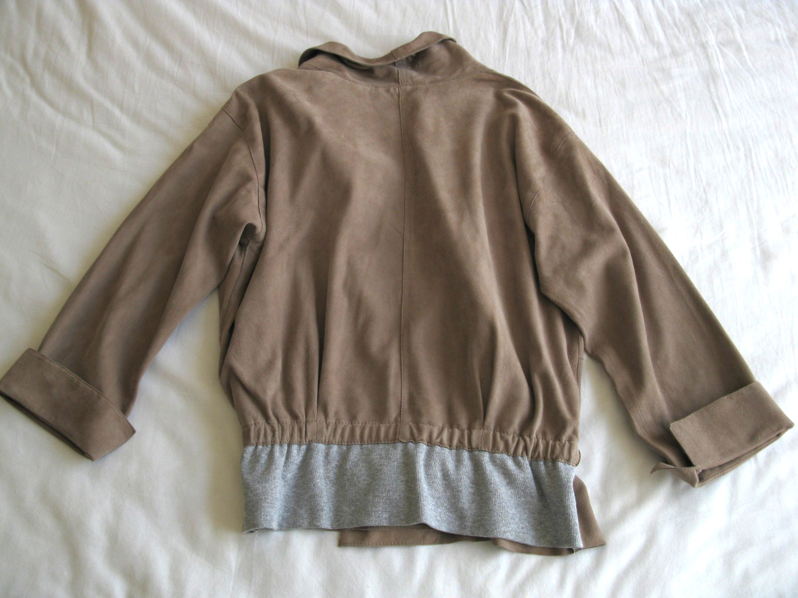 NWT FABIANA FILIPPI Leather Jacket Size IT46 D40