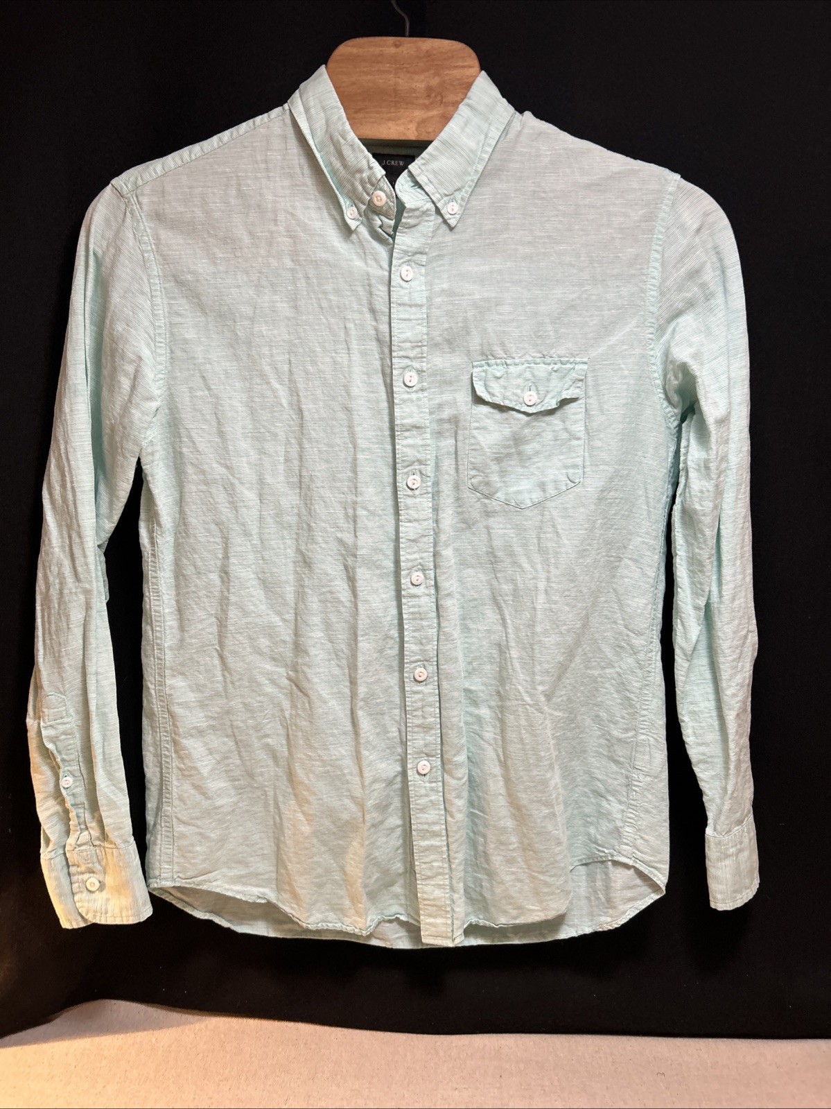 J Crew Baird McNutt Irish linen shirt Men’s L