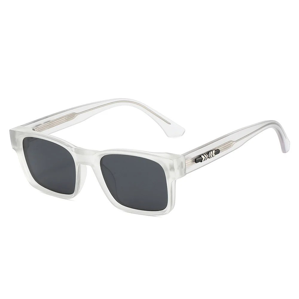 Quality Square Polarized Sunglasses Men Metal Core UV400 Unisex Sun Glasses Trav