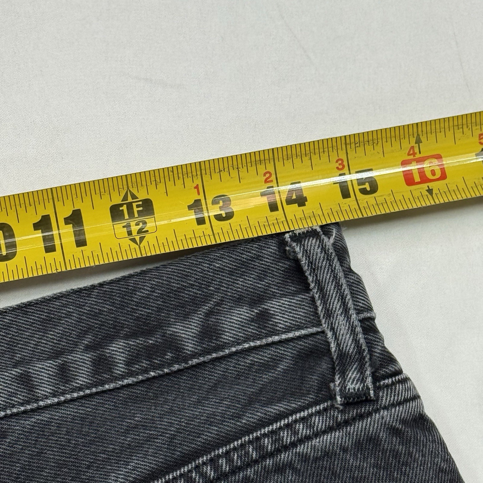 AGOLDE 90’s High Rise Straight Black Button Zip Fly Jeans Actual Fit 29×29 inchs