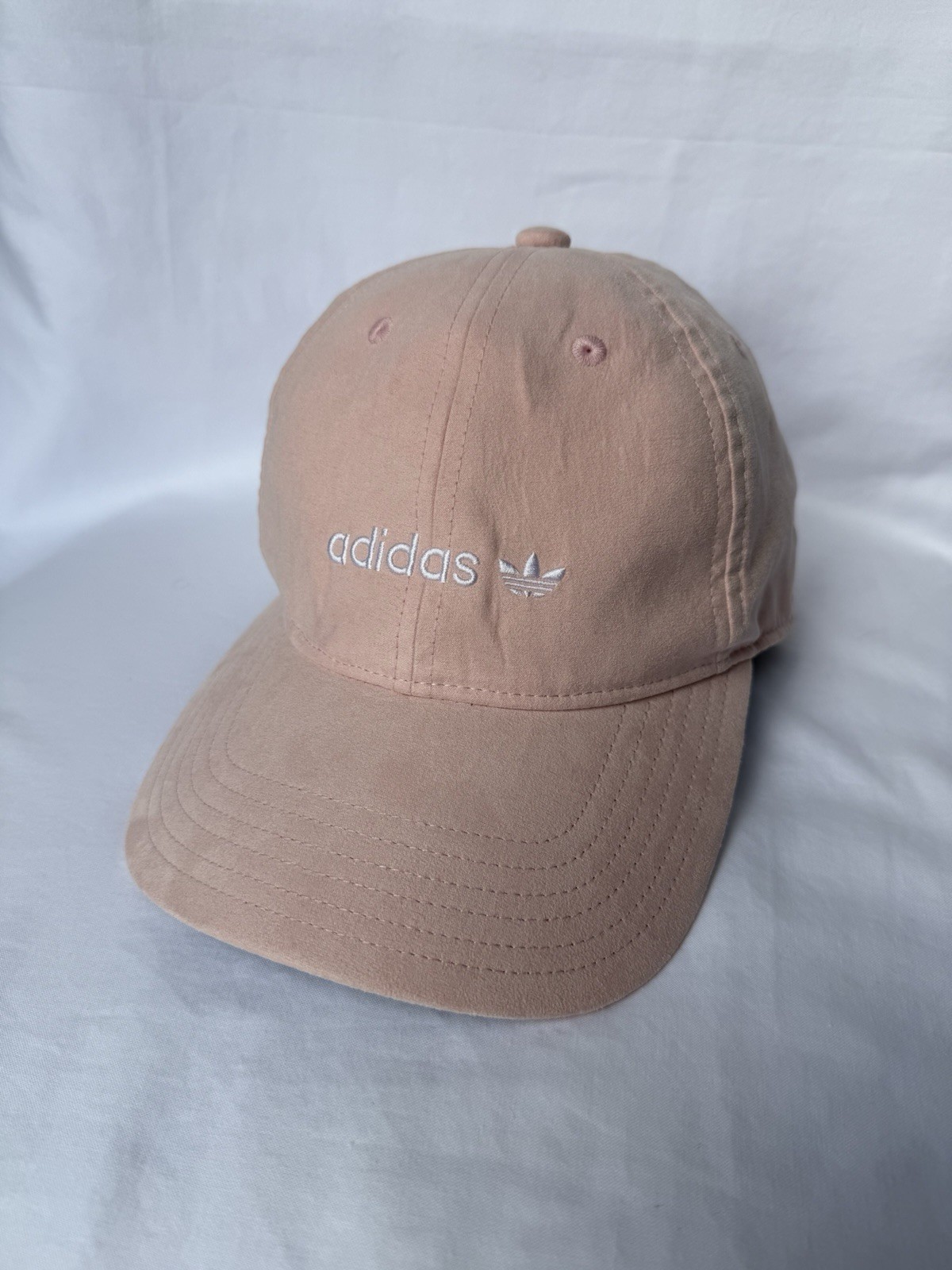 adidas Pink Trefoil Adjustable Strapback Baseball Cap Hat, One Size