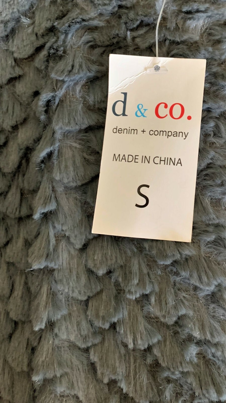 Denim & Co.REVERSIBLE TEXURED FAUX FUR & QUILTED VEST S NEW Zip Front SMALL NWT