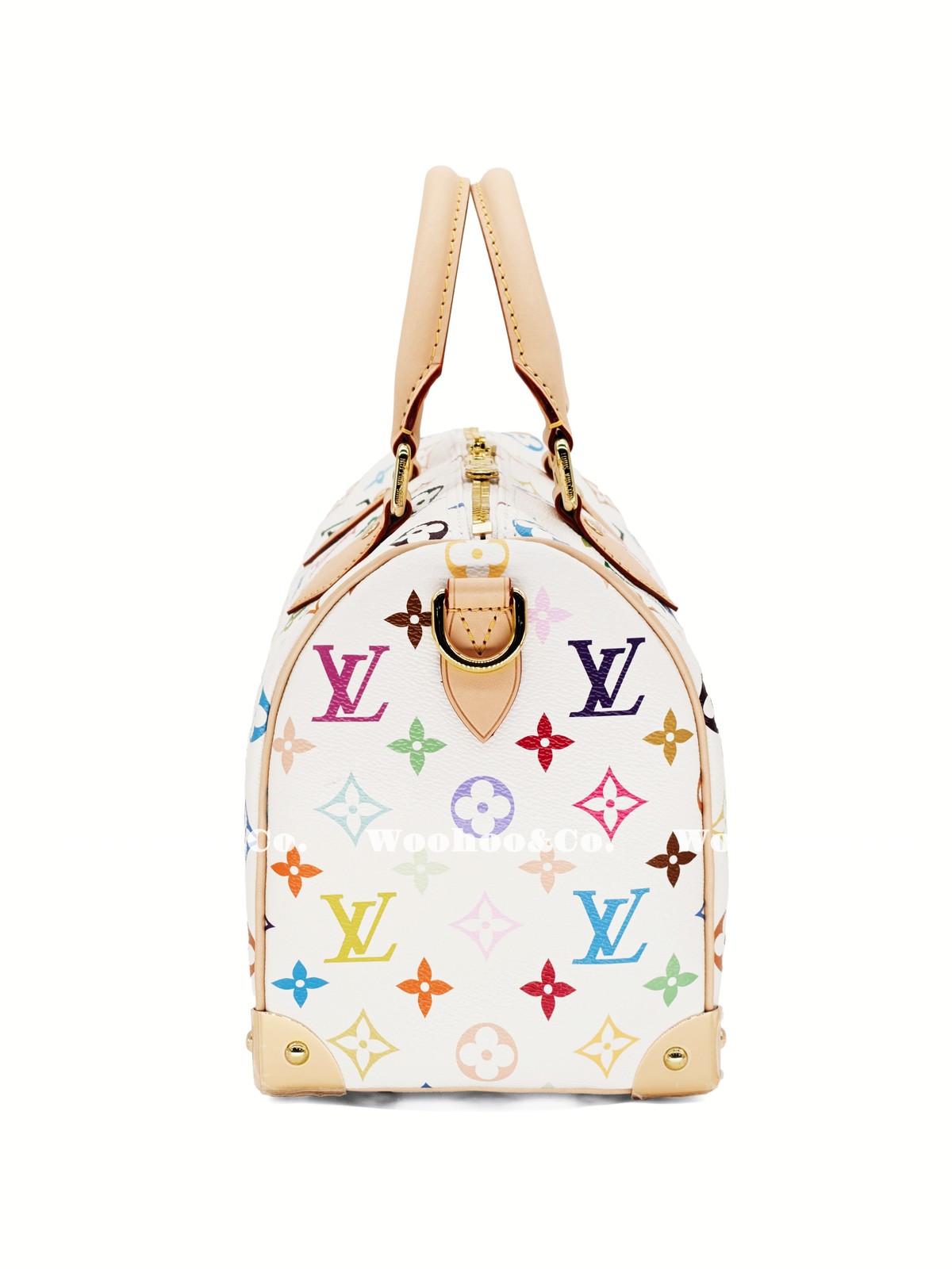 LOUIS VUITTON xTakashi Murakami Speedy BANDOULIERE Handbag Women’s 9.8x6x7.4 in