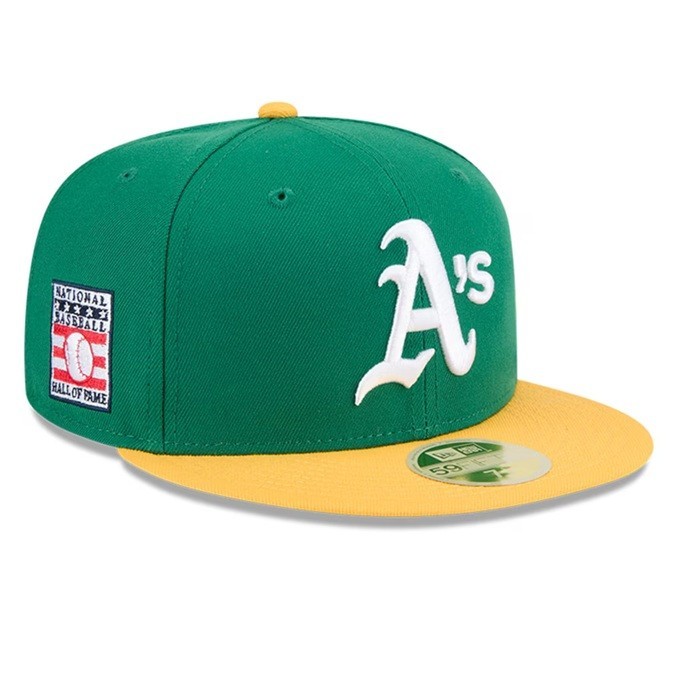 New Era 59Fifty Oakland Athletics Green 2025 Hall of Fame Green UV – NWT – 7 1/2