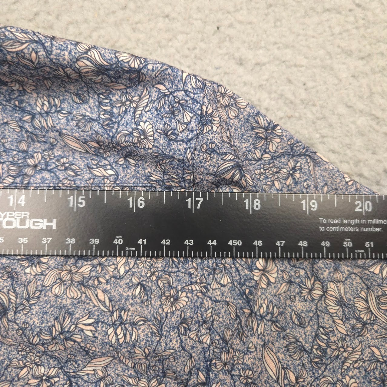 7Diamonds Kingston Sunset Shirt Mens Medium Blue Floral Short Sleeve Stretch