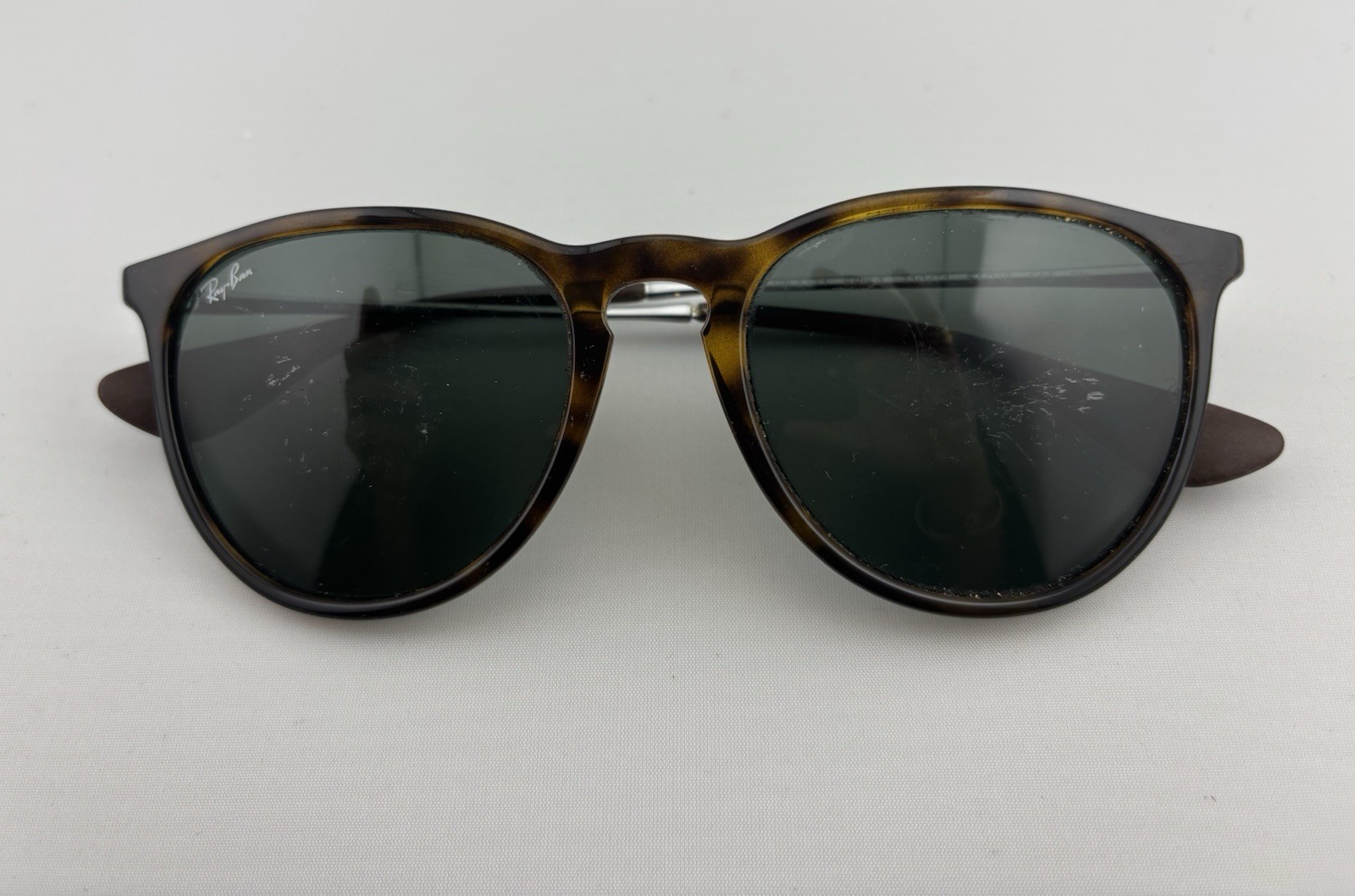 Ray-Ban Erika RB4171 Polished Light Havana Brown Gradient Lens POLARIZED54-18 mm