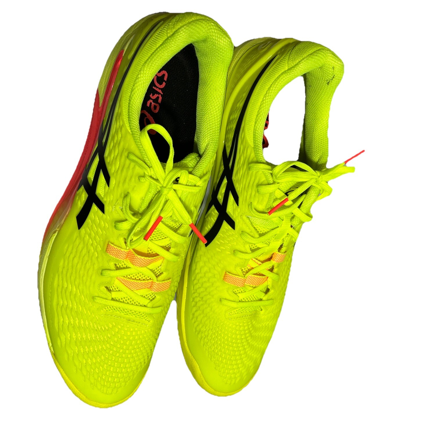 ASICS SKY ELITE FF MT 3 PARIS 1051A084 750 Safety Yellow Black Volleyball Shoes