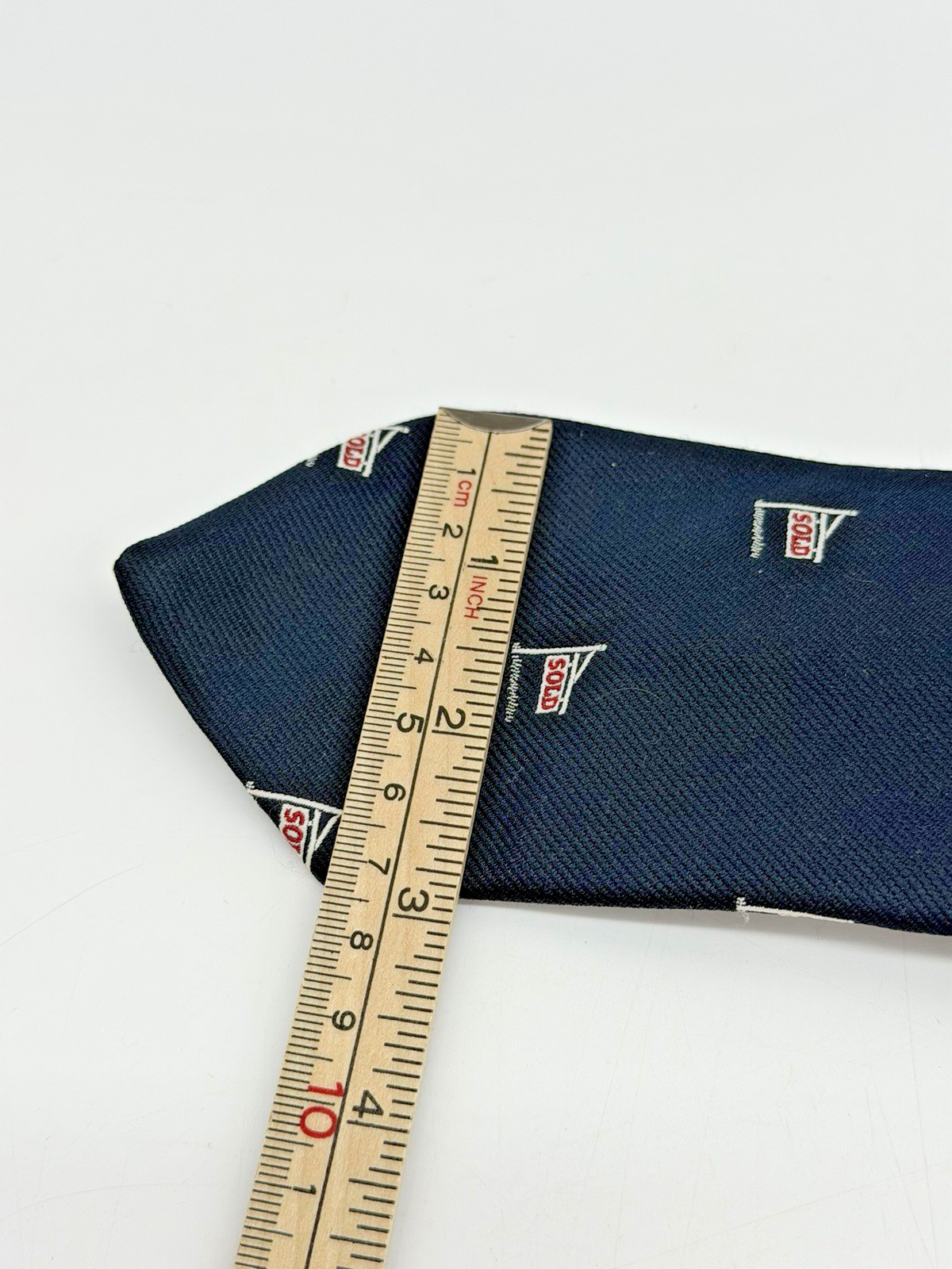 Real Estate Tie Sold Sign Home Realtor Agent Novelty Vintage