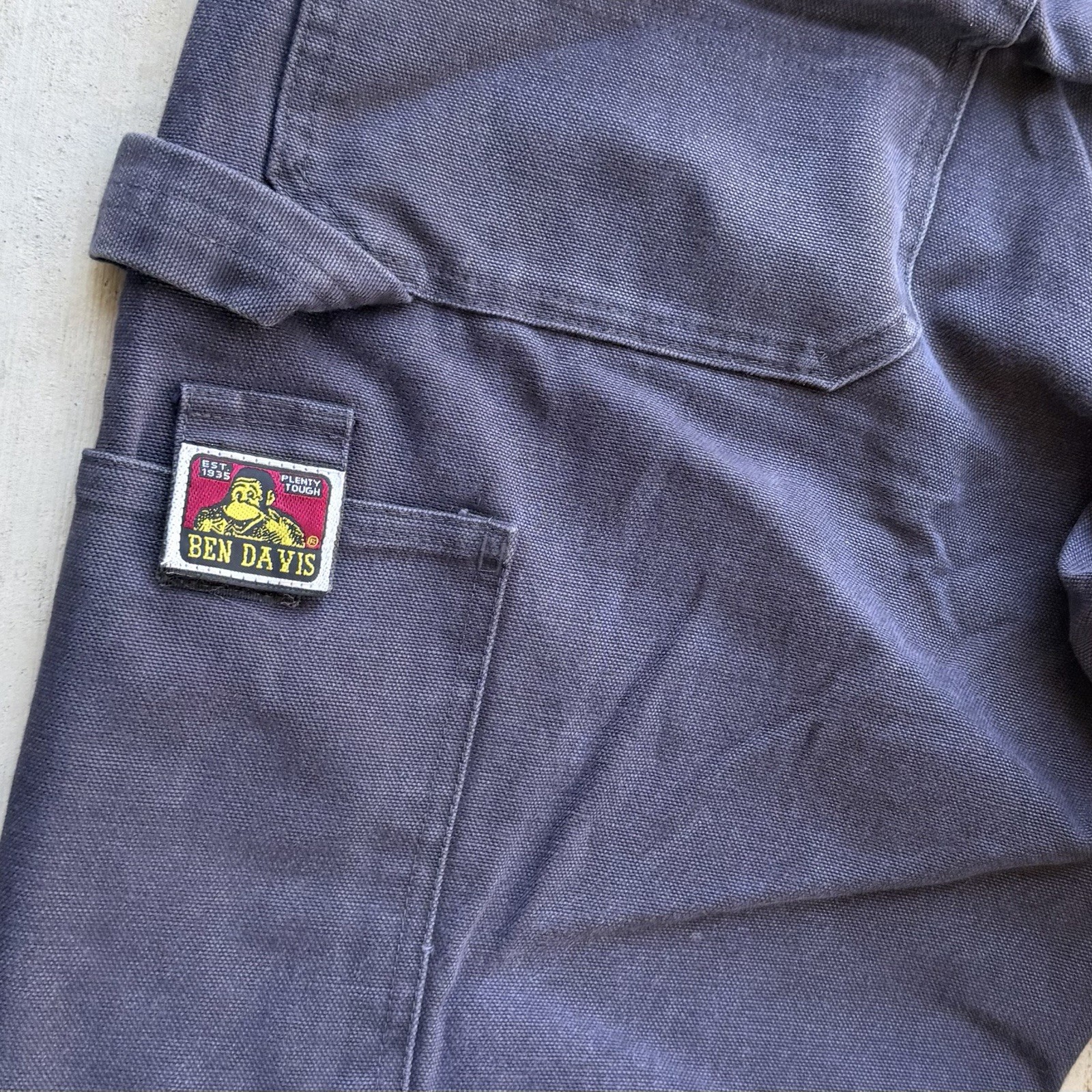 Vintage Ben Davis Double Knee Carpenter Pants 34 Baggy Y2K Workwear
